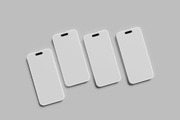Clay Smartphone Mockup