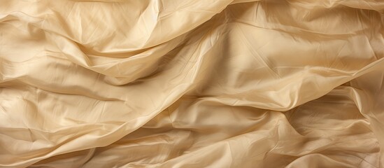 Textured background made of crumpled fabric