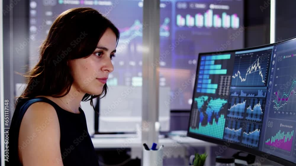 Poster KPI Business Analytics Data Dashboard