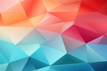 Obraz premium Pastel Coloured Geometric Shapes Create a Serene and Harmonious Background Texture in Soft, Muted Tones.