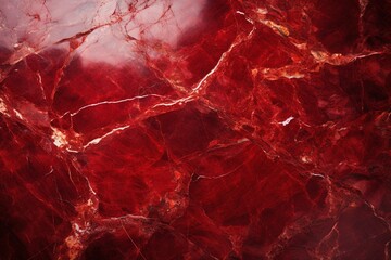 Red Elegant Marble Swirls Create a Luxurious and Timeless Background Texture with Graceful Veins and Subtle Color Variations