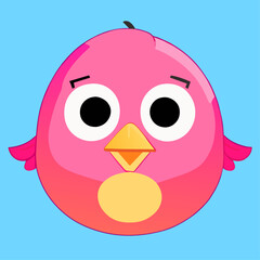 Cartoon Bird Character - Generative Ai , Üretken yapay zeka, flappy bird, 