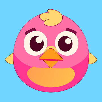 Cartoon Bird Character - Generative Ai , &Uuml;retken yapay zeka, flappy bird, 