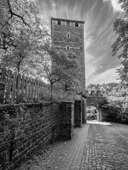 The old Schaumburg Castle in Germany