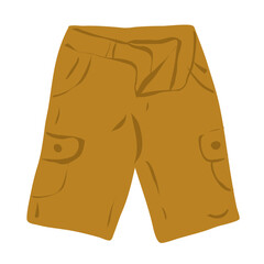 short pant men Illustration