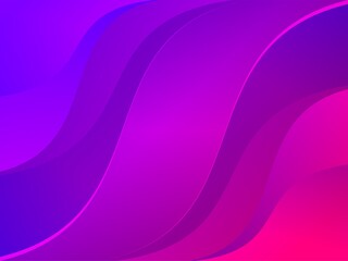 Purple gradient background with abstract design