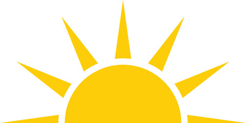 Sunshine icon . Sunshine logo. Vector  illustration