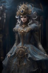 Rococopunk Reverie The Ethereal Fusion of Elegance and Innovation Generative AI




