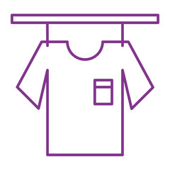 The laundry icon is an icon that represents the activity of washing clothes. Usually this icon consists of a clear and easily recognizable image of a washing machine or a pile of clothes.