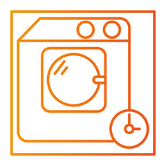 The laundry icon is an icon that represents the activity of washing clothes. Usually this icon consists of a clear and easily recognizable image of a washing machine or a pile of clothes.