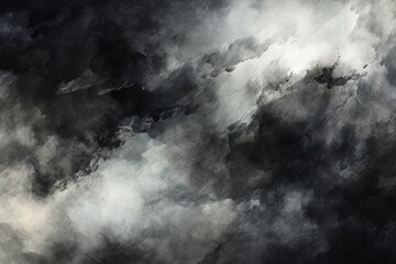 Black and White Dreamy Watercolor Wash Background Texture Evokes Serenity with Soft, Ethereal Blends of Pastels and Subtle Transitions