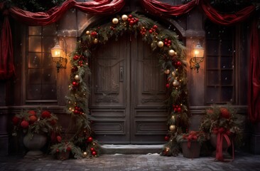 Fototapeta premium Christmas Magic Background