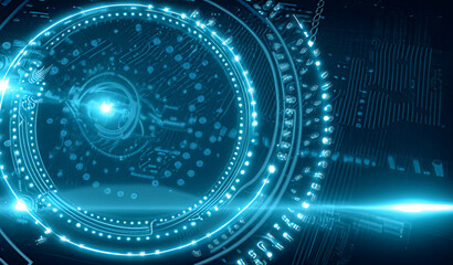 Obraz premium abstract technology background