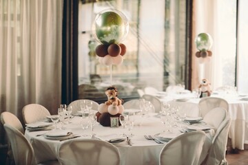 table setting for a dinner