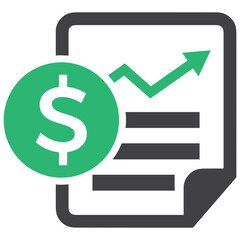 Business chart icon symbol image vector. Illustration of the diagram graphic statistics design image