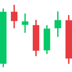 Business chart icon symbol image vector. Illustration of the diagram graphic statistics design image