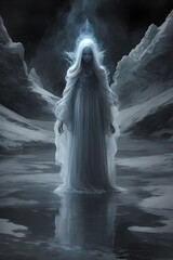 Glacial Echoes A Ghostly Passage to the Frozen Age Generative AI




