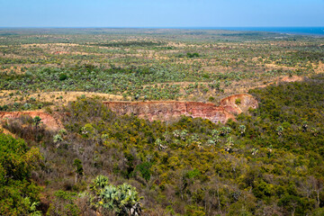 Fototapeta na wymiar Paysage côtier dans l'ouest de Madagascar