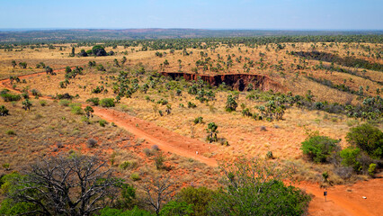 Paysage côtier dans l'ouest de Madagascar