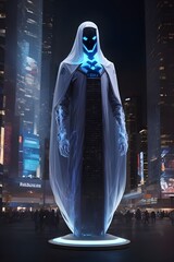 Cybernetic Phantasm The Futuristic Apparition Generative AI




