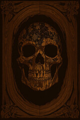 Textures and Patterns:Experiment with textures like cracked surfaces, cobwebs, or wood grain to add a rustic and eerie feel.Incorporate Halloween-themed patterns such as bats, pumpkins,  Generative AI