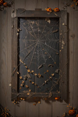 Textures and Patterns:Experiment with textures like cracked surfaces, cobwebs, or wood grain to add a rustic and eerie feel.Incorporate Halloween-themed patterns such as bats, pumpkins,  Generative AI