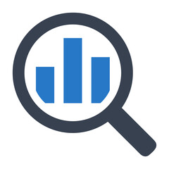 Business chart icon symbol image vector. Illustration of the diagram graphic statistics design image