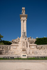 Constitution of 1812 mounument in the Old Town of Cadiz.