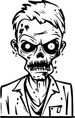 zombie cartoon 