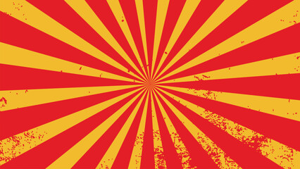 grunge sunburst background