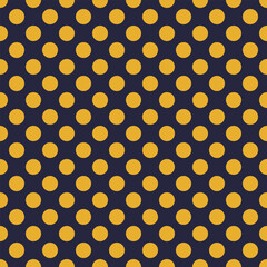 Seamless polka dot pattern. Vector print for fabric background