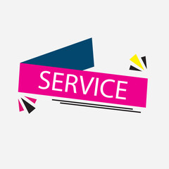 Service Design .Customer Service and Support - Outline Flat Vector Illustration.