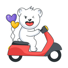 Bear Scooter 