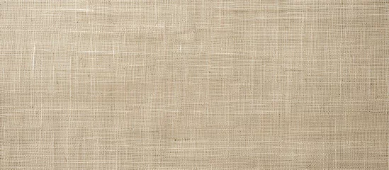 Poster Background with natural linen texture © AkuAku