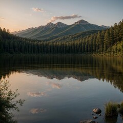 mount hood at sunset