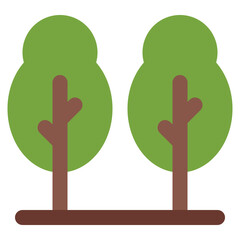 forest icon for illustration