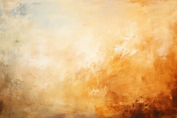 Fototapeta na wymiar Beige Brushstrokes Abstract, a Serene Background Texture with Subtle Elegance Evoking Artistic Depth and Timeless Sophistication