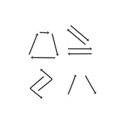 repeat, graph, zag, click, doodle, drawing, package, icon set, back, next, forward, fast, directional, signpost, pointer, rotation, scribble, choice, target, mark, illustration, graphic, vector, web, 