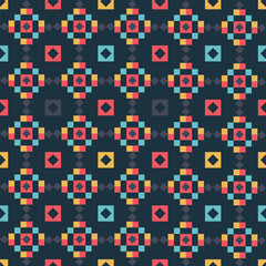 ukrainian ornament seamless pattern