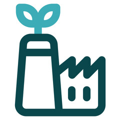 factory icon for illustration