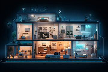 perfect concept of smart home that meets criteria of simplicity