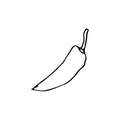 Green Vegetble Outline Graphics Set