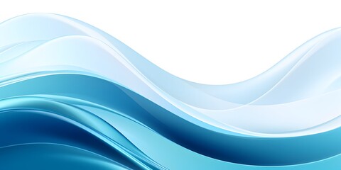 Naklejka premium abstract water wave graphic background copy space for text. Blue, teal, turquoise navy and white cartoon wave for pool party or ocean beach travel. Web banner, backdrop, background mobile illustration