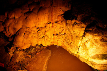Caves of Remouchamps, Ardenen, Belgium