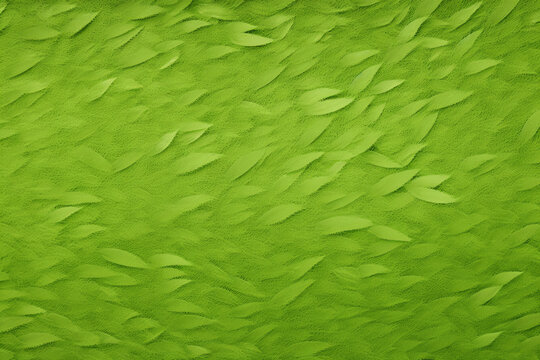 green Cool Matcha paint texture with a pattern of grass and leaves, Background for wallpaper and card