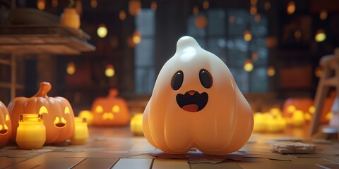 halloween, ghost, cute