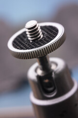 Ball head pocket mini tripod for travel. Tripod for action camera or phone.