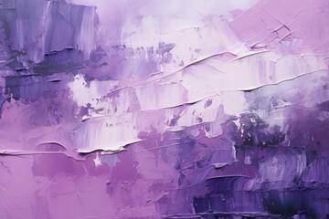 Oil painting on canvas. Midnight Plum color. Fragment of artwork. Spots of oil paint. Brushstrokes of paint