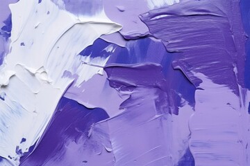 Oil painting on canvas. Midnight Plum color. Fragment of artwork. Spots of oil paint. Brushstrokes...