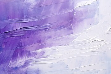 Oil painting on canvas. Midnight Plum color. Fragment of artwork. Spots of oil paint. Brushstrokes...